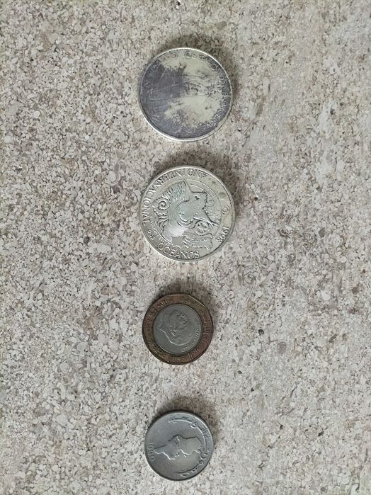 Moedas Ano Internacional Oceanos 1998 + Nossa Senhora Conceição