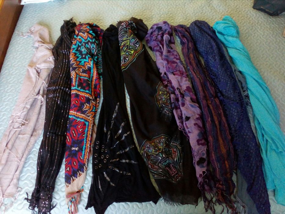 Echarpes, lenços, cachecois