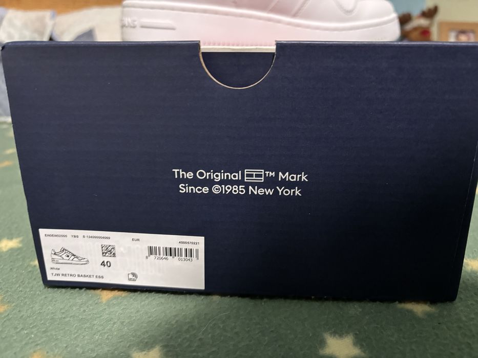 Sapatilhas tommy hilfiger retro basket