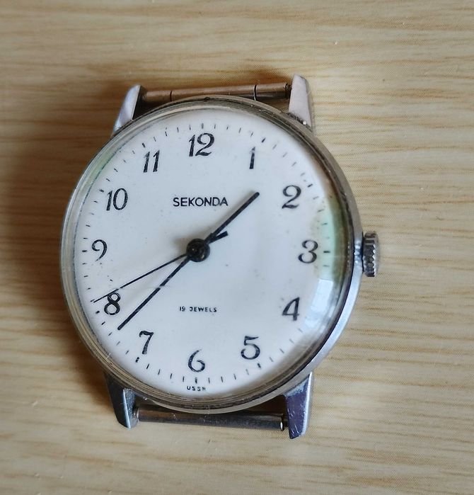 zegarek kolekcjonerski unikatowy męski Sekonda vintage