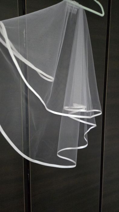 Welon ŚLUBNY Ivory lamówką