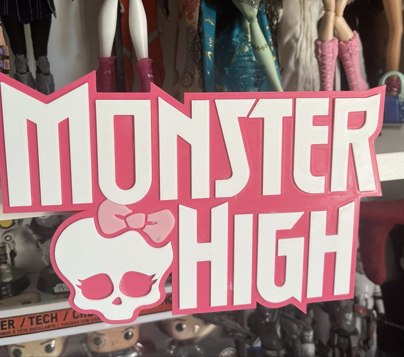 Monster high Logo zaczep na półkę