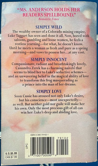 Simply Love - Catherine Anderson - book in english