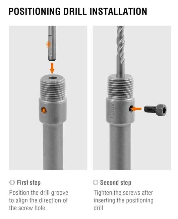 Otwornica do betonu 90mm SDS Plus BINOTA