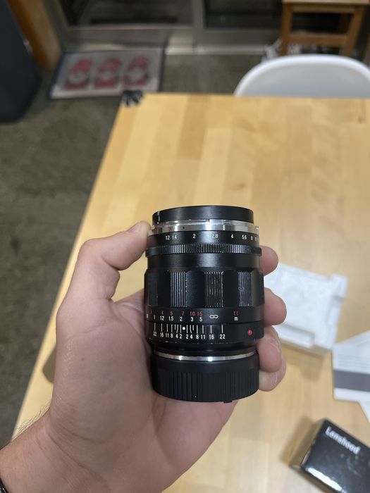 Voigtländer Nokton 35mm f/1.2 II VM aspherical