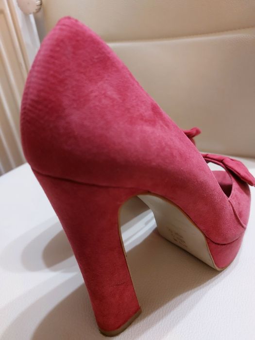 Buty na obcasie różowe Even&Odd rozm.40