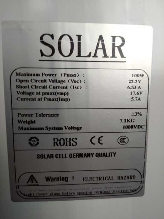 Сонячна станція зібрана.