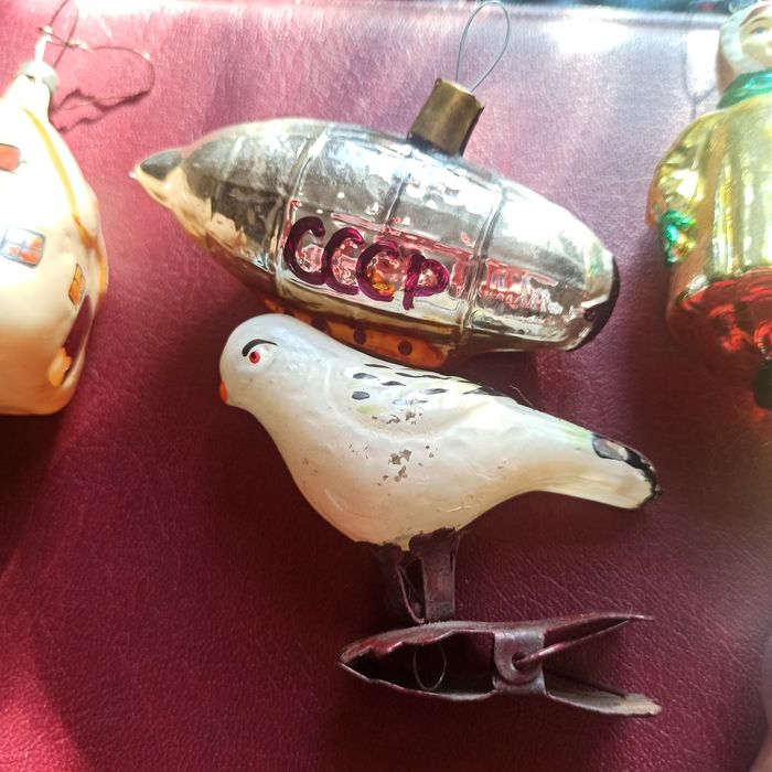 Ёлочные игрушки для ёлки стекло