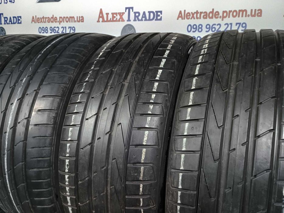 4шт 225/45 R17 Hankook Ventus S1 Evo2 літні шини вживані, протект 7мм