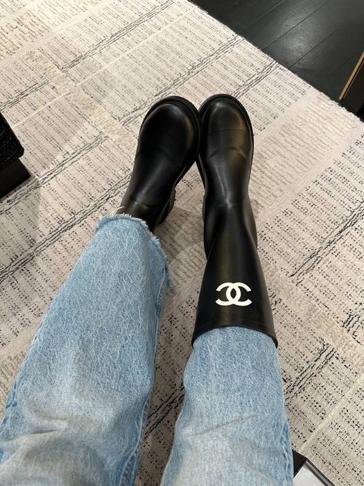 Gumowe kalosze Chanel ! Premium 36-41! Cały komplet