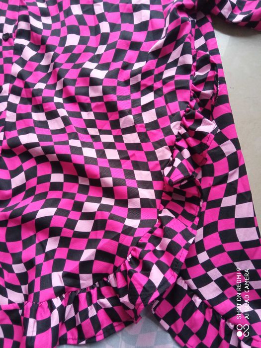 NEW COLLECTION koszula bluzka 130cm pachy amarant fuksja  52 54