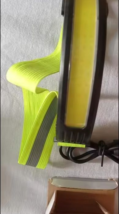 Lanterna de cabeça Cob Recarregável