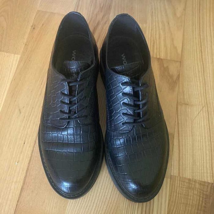 Skórzane Oksfordki Wojas r.36