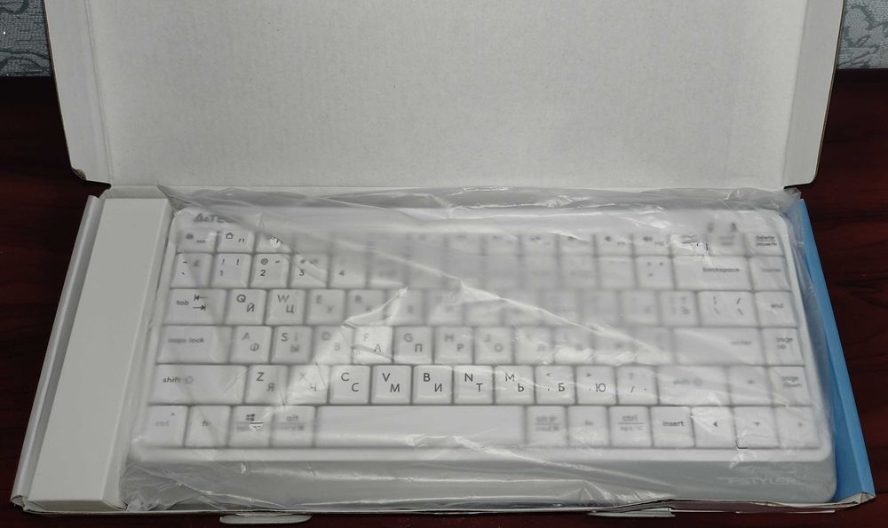 Клавіатура A4Tech FBK-11 біла