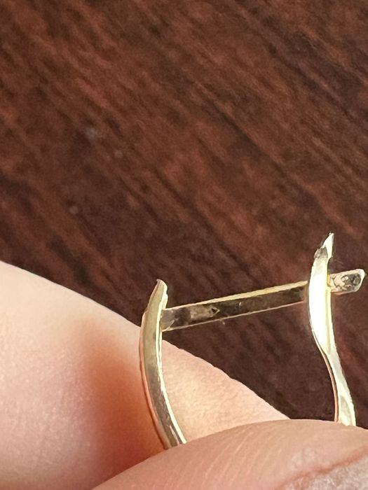 Сережки золото 585 1,43 грам