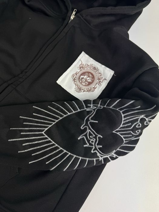 Zip-hoodie Chrome Hearts /opium /y2k