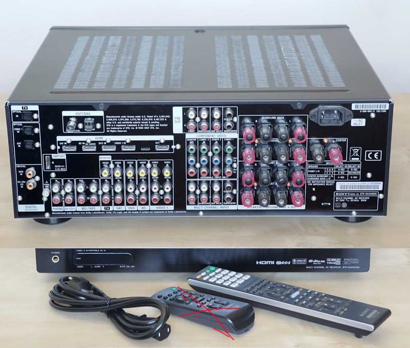 Zestaw kina domowego Onkyo + Sony DA2400ES