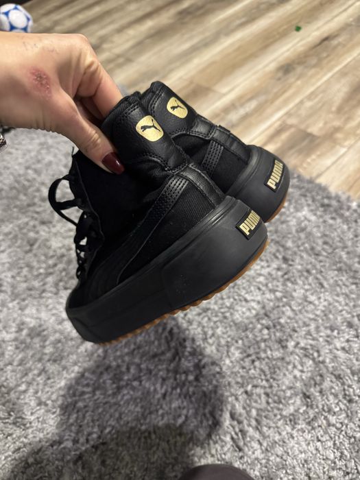 Кеди чорні Puma 40-41