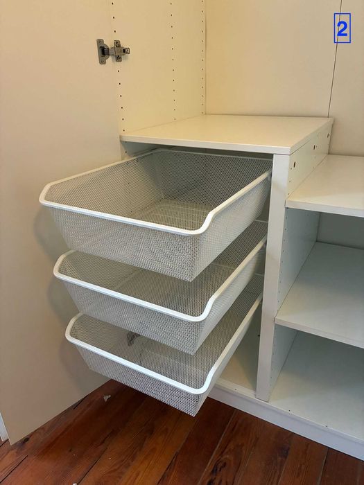 Roupeiros IKEA PAX 3x1m (ou individual)