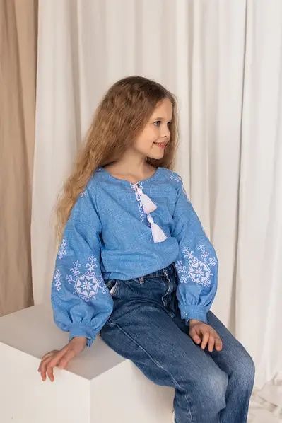 Вишиванка для дівчинки 128 см