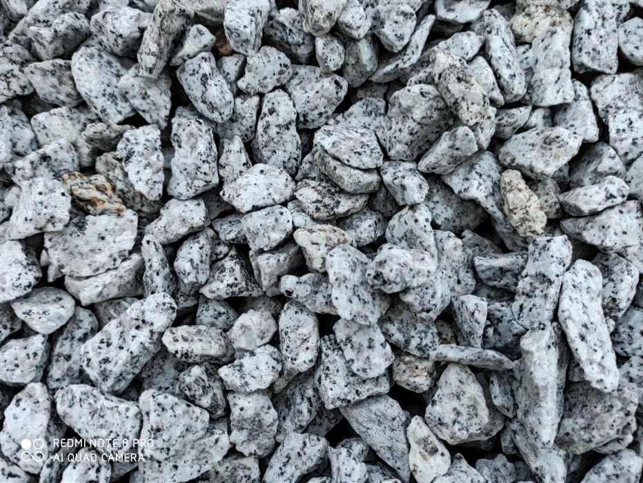 Grys Granitowy Dalmatyńczyk Kamień szary biała marianna bazalt kora