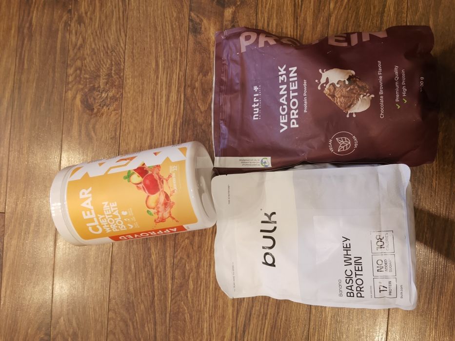 Duży Zestaw 3x odżywka białkowa mix
