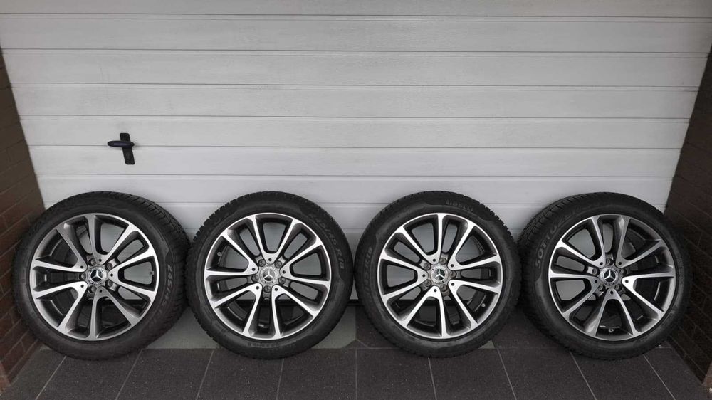 Koła Mercedes E Klasa W213 18" 5x112 zima 245/45/18 TPMS (OL2288)
