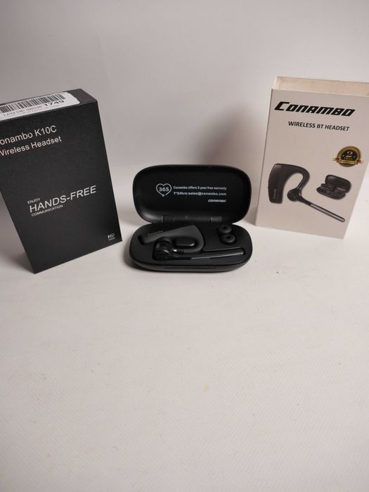 Bluetooth гарнітура на одне вухо Conambo K10C з подвійним мікрофоном