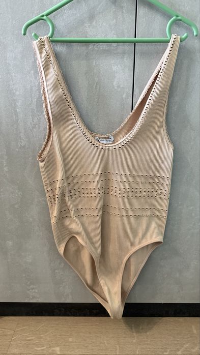 Body Zara XS pudrowy róż