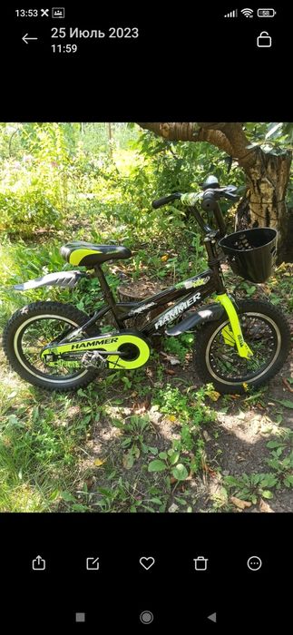 Продам детский велосипед,,HAMMER,,