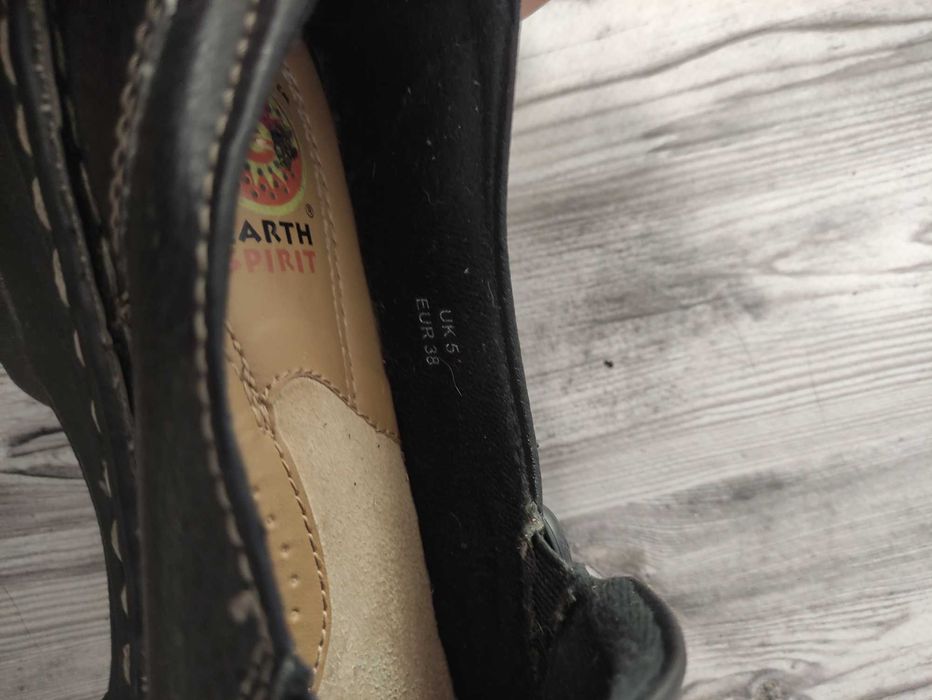 Кожаные босоножки Earth spirit, размер 38