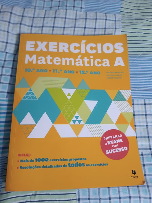 Livro de Exercícios Matemática A - Texto Editores