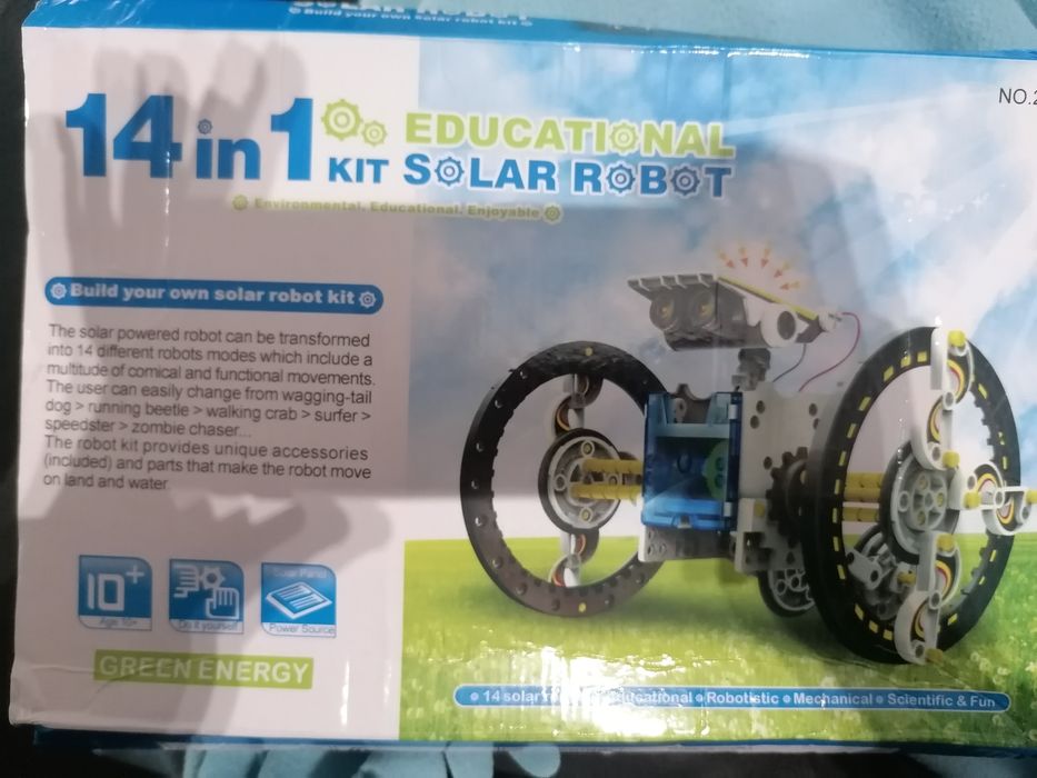 14 in 1 kit solar robot