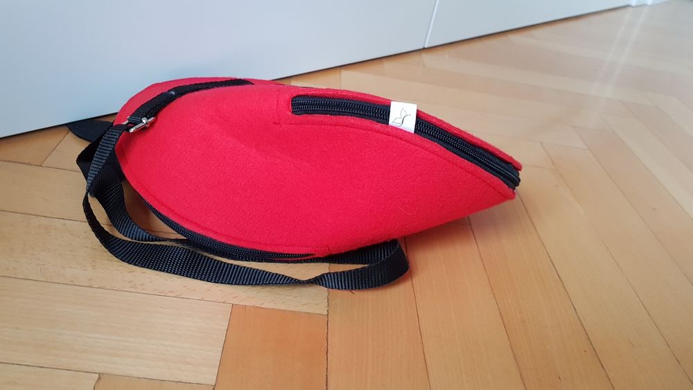 Torebka filcowa Jaacie czerwona