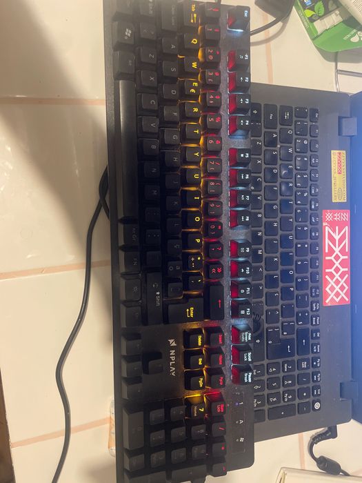 Teclado gamer led Nplay