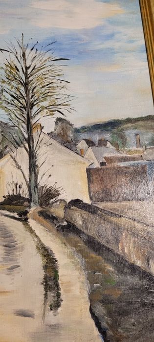 Malowany obraz 64x44 cm.