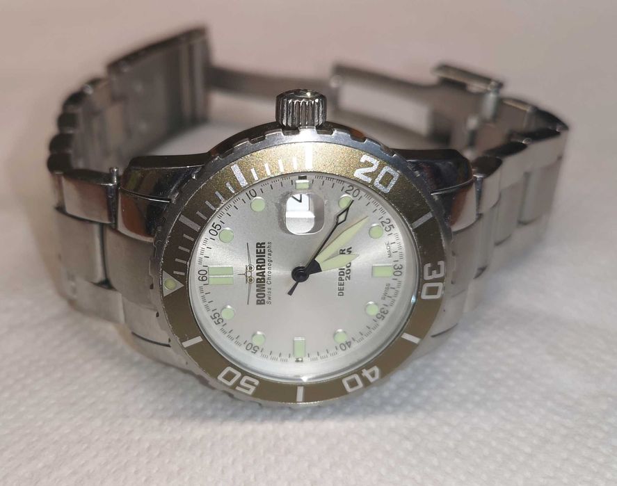 Relógio de senhora/unisexo Bombardier Deepdiver 200ATM