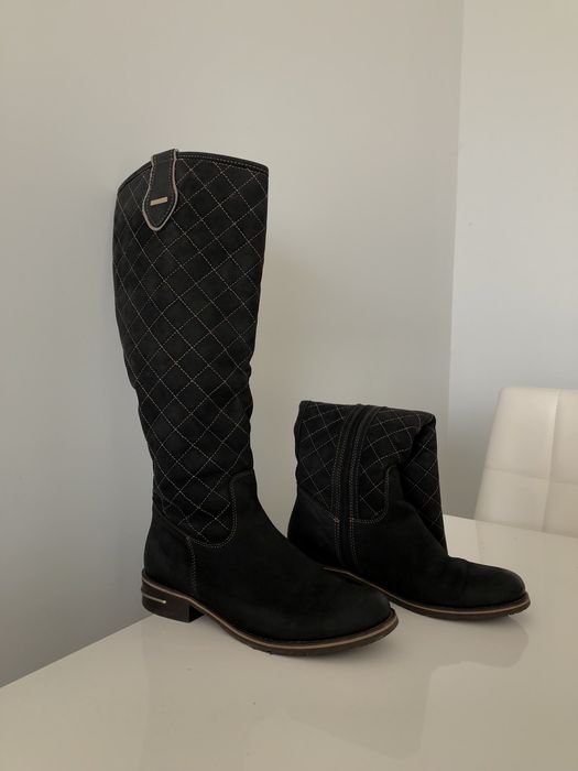 Чоботи зимові, 38 р, нубук