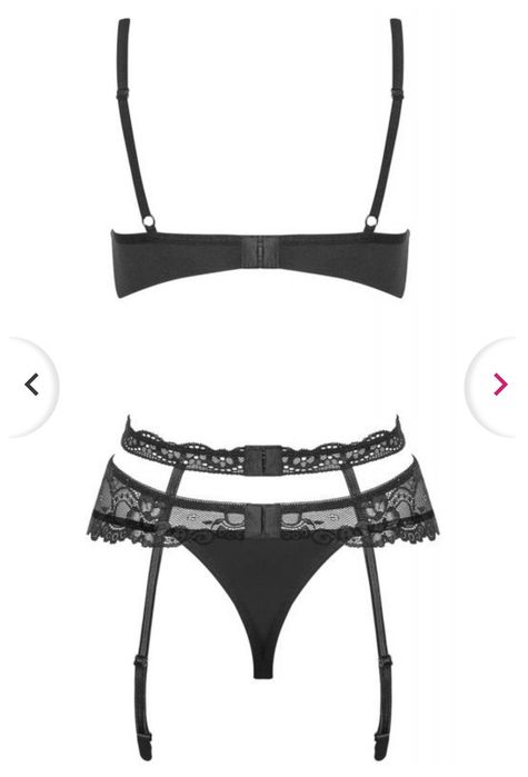 Bielizna damska Obsessive Heartina setS/M