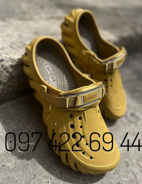 Crocs Новинка Крокс Crocs Echo Clog чоловічі Crocs сабо