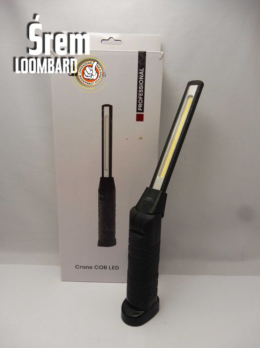 Lampa Warsztatowa Crane COB LED, Komplet, Stan db!