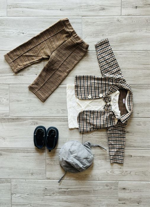 Komplet na chrzest roczek uroczystość marynarka 9-12 miesiecy