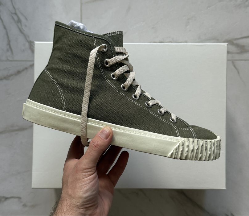 Кеди кросівки оригінал Maison Margiela Tabi High, розмір 43