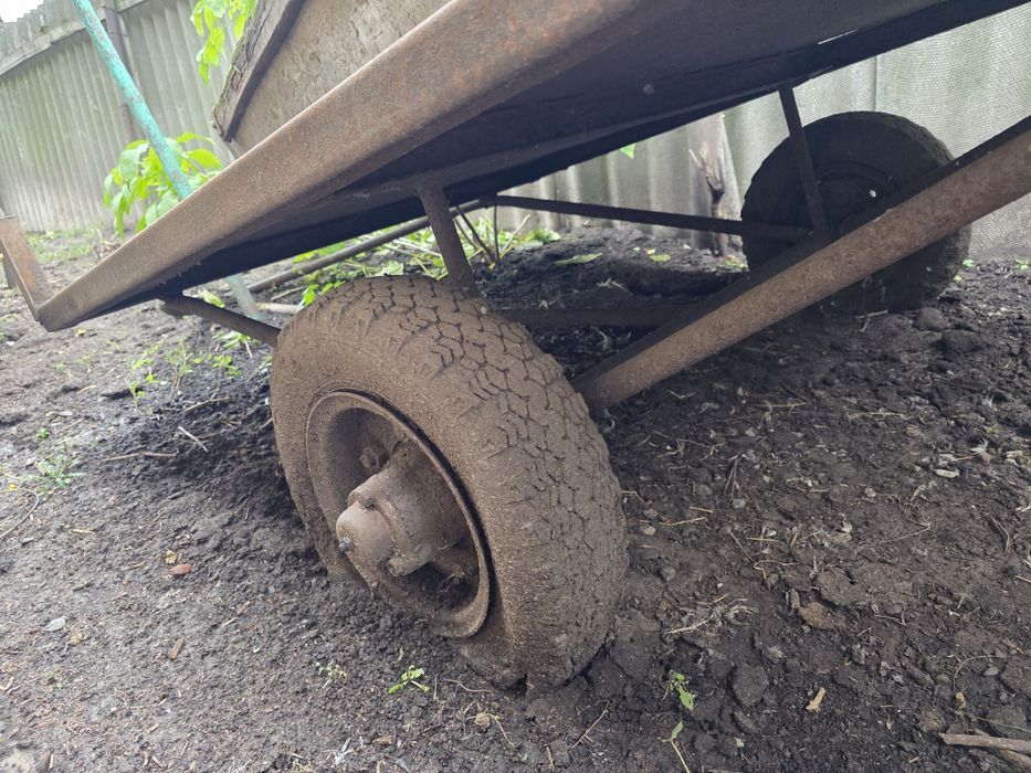 Прицеп для мінітрактора мотоблока