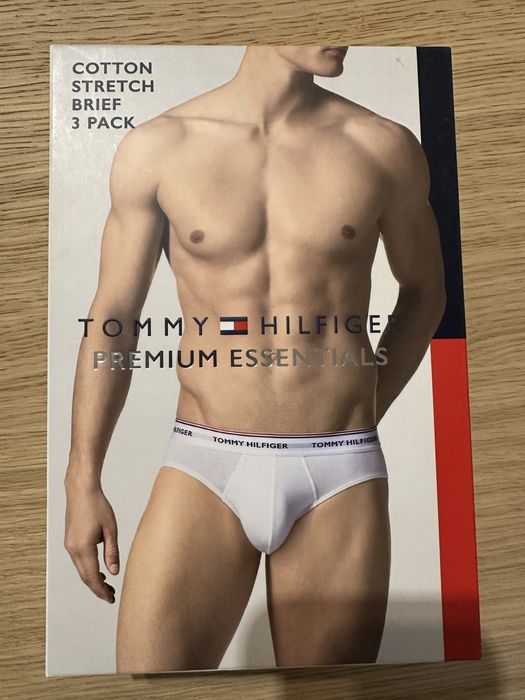 3x Slipy Tommy Hilfiger M czarne