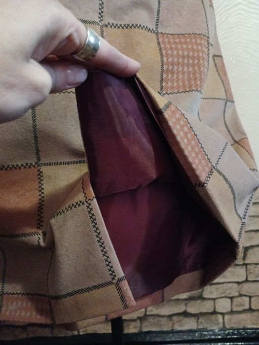 Спідниця в клітинку