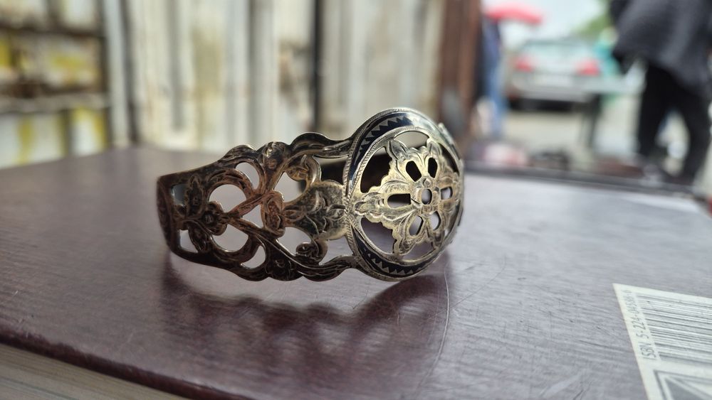 Серебряный женский браслет Кубачи.