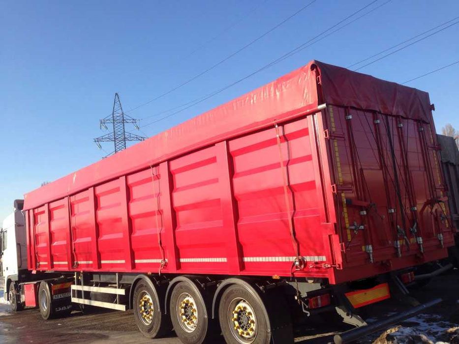 Полог на зерновоз, накидка на самоскид, тент на зерновоз