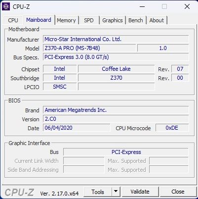 Ігровий комплект i7 8700/ddr4 32gb/msi z370-a pro