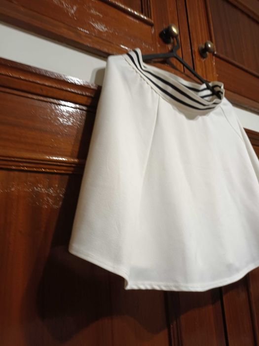 Mini saia branca